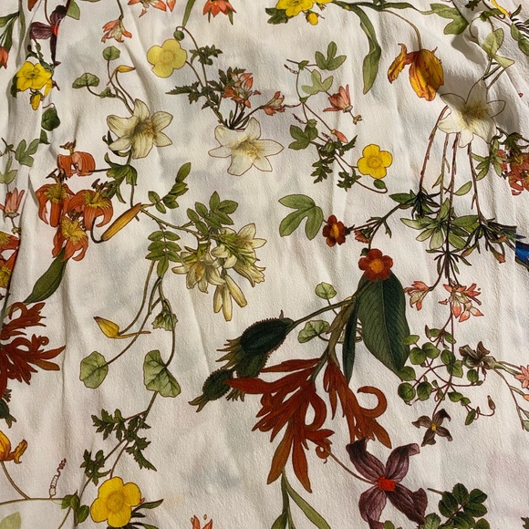 Zara V-Neck Floral Blouse - Picture 12 of 16